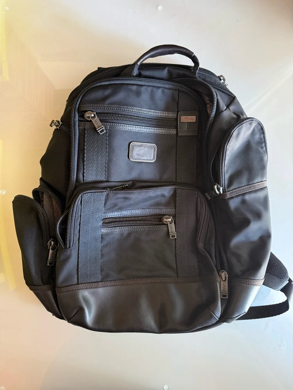 Tumi spacious backpack